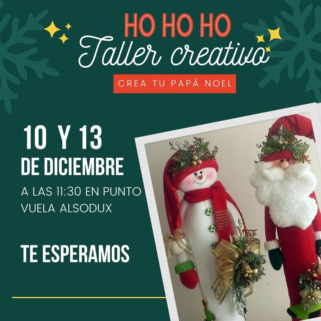 TALLER NAVIDEÑO: PAPÁ NOEL